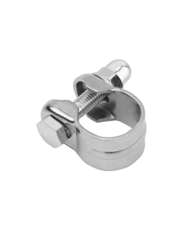 Steel Seatpost Clamp Outer Diameter 25.4mm Chrome.